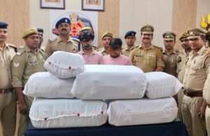 80 लाख रुपये के अवैध गांजे के साथ दो तस्कर गिरफ्तार