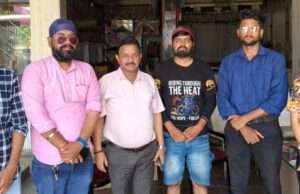 रक्तदान जागरूकता और मानसिक स्वास्थ्य के लिए साइकिल यात्रा पर निकले अतुल सिंह हुआ स्वागत