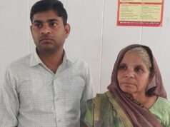 शहीद आश्रित महिला ने भूमि विनिमय के बाद नाम दर्ज कराने की मांग उठाई