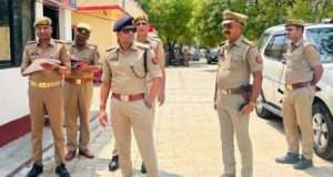 एएसपी ने किया थाना चैरी का अर्धवार्षिक निरीक्षण