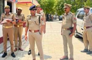 एएसपी ने किया थाना चैरी का अर्धवार्षिक निरीक्षण
