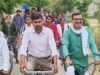 साइकिल चलाओ, पेट्रोल बचाओ रैली निकालकर दिया ऊर्जा एवं पर्यावरण संरक्षण का संदेश