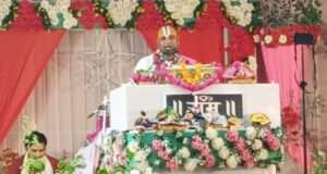 श्री शिव महापुराण में रुद्र संहिता चतुर्थ कुमार खंड कथा सुन भावविभोर हुए श्रोता