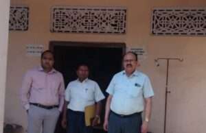 आयुर्वेद विधा से संचालित तीन चिकित्सालयों का निरीक्षण