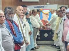 नेहरू पुण्यतिथि पर कांग्रेसियों ने दी श्रद्धांजलि