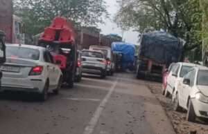 बढ़नी में ‘जाम का झाम’: एनएच-730 पर रेंगती रही जिंदगी, घंटों बंधक रहे राहगीर