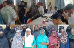 स्मार्ट मीटर के खिलाफ महिलाओं का प्रदर्शन, डीएम से की शिकायत
