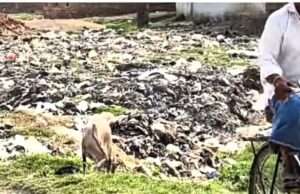 भदोखर में स्वच्छता अभियान को लगा पलीता, जिम्मेदार बेपरवाह