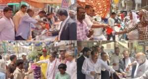 ज्येष्ठ मास के तीसरे बड़े मंगलवार पर शहर में जगह-जगह भंडारे व शरबत वितरण