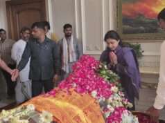 मुलायम सिंह यादव के पुत्र प्रतीक यादव के निधन पर विधायक डॉ. रागिनी सोनकर ने दी श्रद्धांजलि