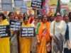 प्रधानमंत्री पर सपा सांसद की विवादित टिप्पणी के खिलाफ़ विरोध मार्च निकाला