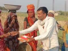 मजदूर दिवस पर आशीष पासी का अनोखा अंदाज सम्मान के साथ दिलाई शिक्षा और नशामुक्ति की शपथ