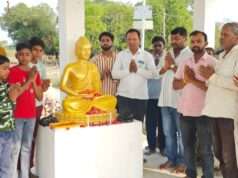 उतरार में मनाई गई भगवान बुद्ध की जयंती