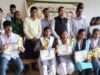 राधेश्याम आगवेंद्र इंटर कॉलेज रैकरी में मेधावी छात्र हुए सम्मानित