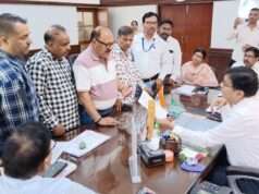 बहराइच में पत्रकारों पर दर्ज केस के विरोध में लखीमपुर में प्रदर्शन