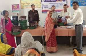 फाइलेरिया मरीजों के लिए विशेष कैंप, 23 मरीजों को मिली एमएमडीपी किट