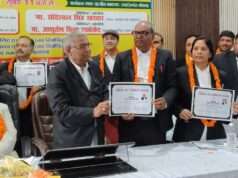 न्याय के मंदिर में नई ऊर्जा का संचार : बार एसोसिएशन सोनभद्र की नई टीम ने ली शपथ