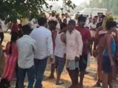 बेल्हा देवी मंदिर के पीछे बाग में युवक का शव मिलने से सनसनी, हत्या की आशंका