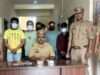 नाई की मंडी में जुआ अड्डे पर पुलिस का छापा: 5 शातिर रंगे हाथ गिरफ्तार