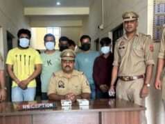 नाई की मंडी में जुआ अड्डे पर पुलिस का छापा: 5 शातिर रंगे हाथ गिरफ्तार