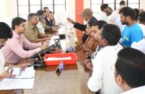 नौगढ़ तहसील दिवस में 41 फरियादें, चार का मौके पर निस्तारण
