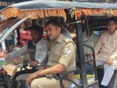 लग्जरी गाड़ी छोड़ ई-रिक्शा से प्रशिक्षण वर्ग पहुंचे भाजपा विधायक राजेंद्र सिंह पटेल