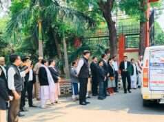 जनपद न्यायाधीश ने राष्ट्रीय लोक अदालत के प्रचार वाहन को हरी झंडी दिखाकर किया रवाना