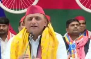 बारा विधायक प्रत्याशी राजू पासी ने अखिलेश यादव से की मुलाकात