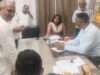 श्री राष्ट्रीय राजपूत करणी सेना ने स्मार्ट मीटर को हटाने के लिए जिला मुख्यालय पर किया प्रदर्शन
