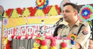 मेधा अलंकरण समारोह में शामिल हुए एसपी अभिमन्यु मांगलिक, मेधावी छात्र-छात्राओं को किया सम्मानित