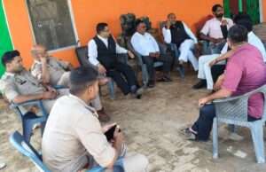 करणी सेना जिलाध्यक्ष दिलीप सिंह गहरवार को पुलिस ने किया हाउस अरेस्ट