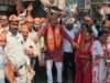 भाजपा नगर मंडल पश्चिमी के कार्यकर्ताओं ने मनाया जीत का जश्न