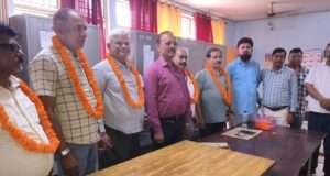 कोषागार कर्मचारी संघ की नई कार्यकारिणी घोषित, जमुना प्रसाद आर्य निर्विरोध अध्यक्ष निर्वाचित