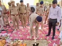 कसेरुआ चौकी का हुआ भूमि पूजन, पुलिस व्यवस्था होगी और मजबूत