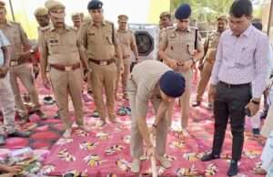 कसेरुआ चौकी का हुआ भूमि पूजन, पुलिस व्यवस्था होगी और मजबूत