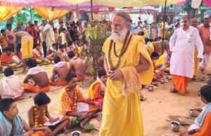 संतोषी माता मंदिर गौहानी पर हुआ ब्राह्भोज विशाल भंडारे का आयोजन