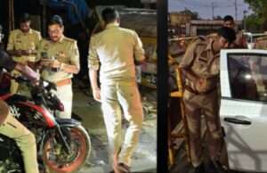 ब्लैक फिल्म लगाने वालों पर पुलिस ने कसा शिकंजा मोटरसाइकिल के भी कटे चालान