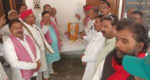 सपा ने मनाया रानी दुर्गावती का बलिदान दिवस