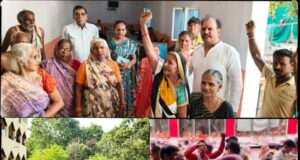 मां विंध्यवासिनी के दरबार में राहुल गांधी के जन्मदिन पर भक्तों को पिलाया शर्बत