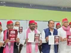 प्रयागराज में सपा की पत्रकार वार्ता, ‘पीडीए आरक्षण घोटाला’ बुकलेट को जन-जन तक पहुंचाने का आह्वान