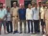 थाना संग्रामगढ़ पुलिस ने 7 वारंटी अभियुक्तों को किया गिरफ्तार