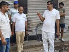 जलनिगम के लापरवाही पर बिफरे नपाध्यक्ष,ठेकेदार और अधिकारियों को लगाई जमकर फटकार