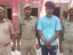 संग्रामगढ़ पुलिस ने एक वारंटी अभियुक्त को किया गिरफतार