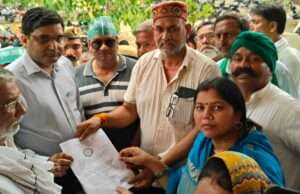 भारतीय किसान यूनियन लोक शक्ति ने एसडीएम को सौंपा तीन सूत्रीय ज्ञापन