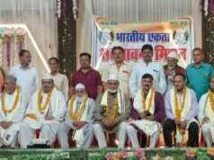 उमराह पर जाने वाले जायरीनों का किया गया भव्य इस्तकबाल