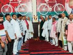 सपा कार्यालय में मनाई गई वीरांगना ऊदा देवी पासी की जयंती, सांसद नरेश उत्तम पटेल ने किया नमन