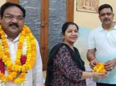 रितु केसरवानी बनी बरियाघाट रामलीला कमेटी की प्रथम महिला अध्यक्ष