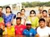 तीन वर्षीय श्री विश्वकर्मा ने 14 मिनट में तैरकर पार किया विशाल यमुना नदी
