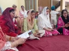 गुरुद्वारों में कई दिनों से “सुखमणि साहिब का पाठ” निरंतर संगत द्वारा संपूर्णता 18 जूून को।