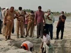 कब्र खोदे जाने के बाद भी नहीं मिला विवाहिता का शव